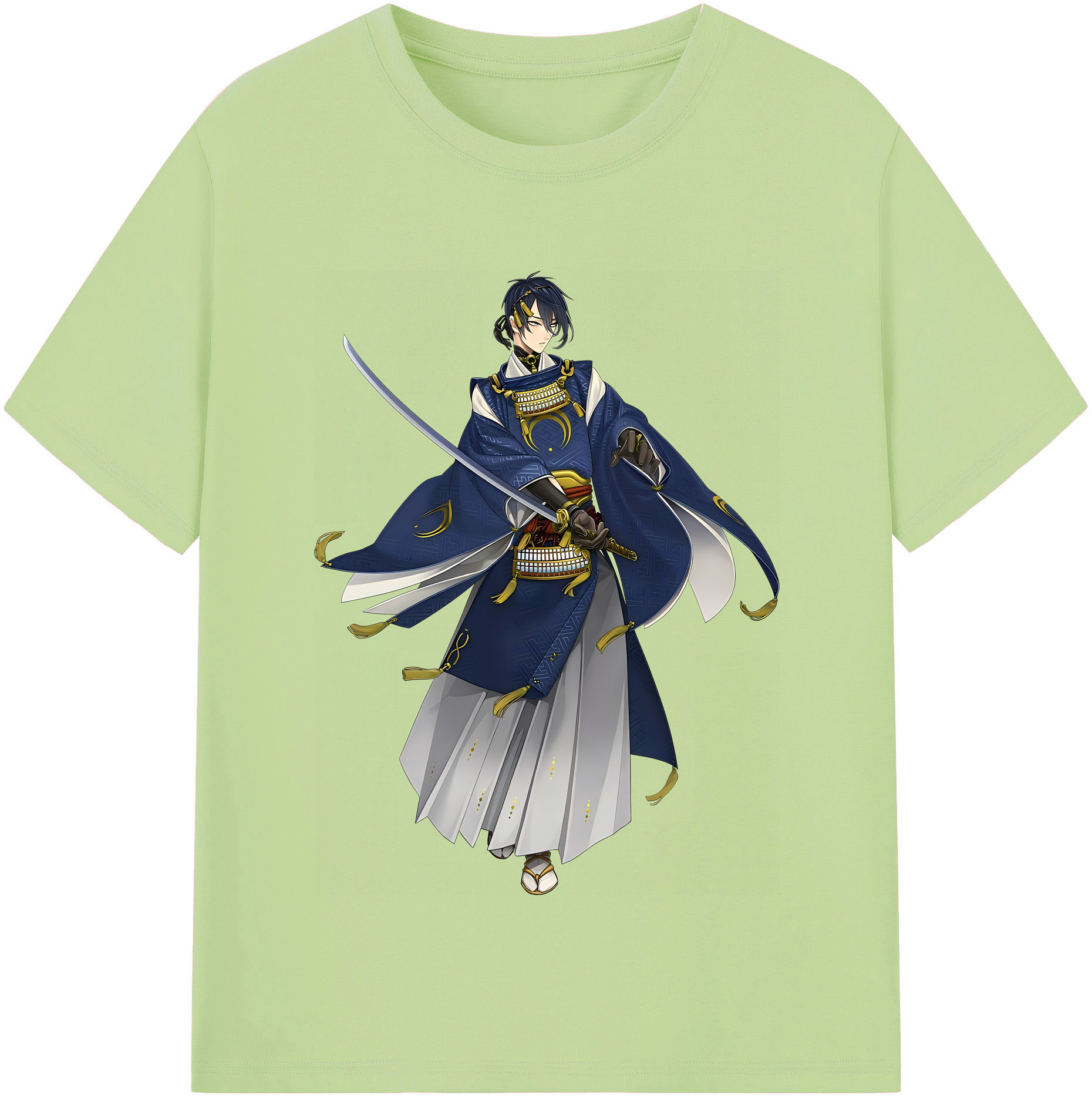 （画像用） 刀剣乱舞 Touken Ranbu 綿100％半袖Tシャツ（フロントプリント）